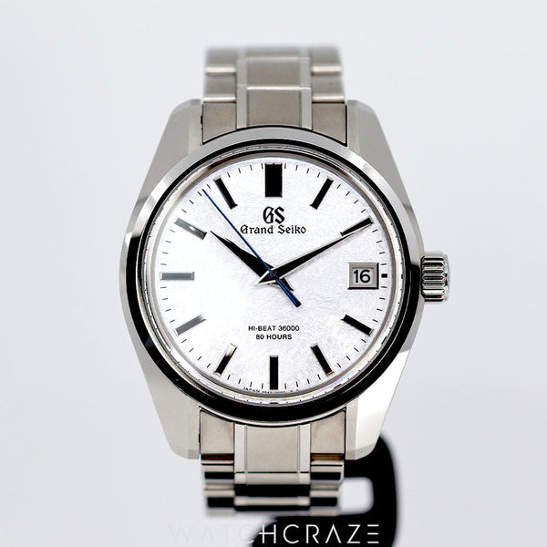 Grand seiko silver dial best sale