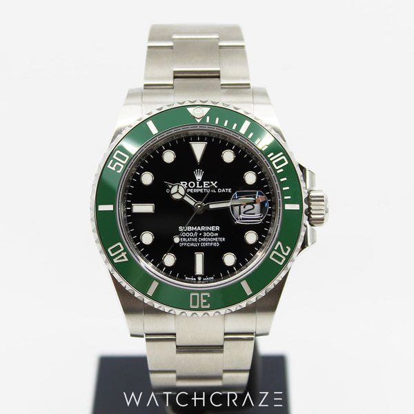 2022 ROLEX SUBMARINER DATE STARBUCKS 41MM 126610LV