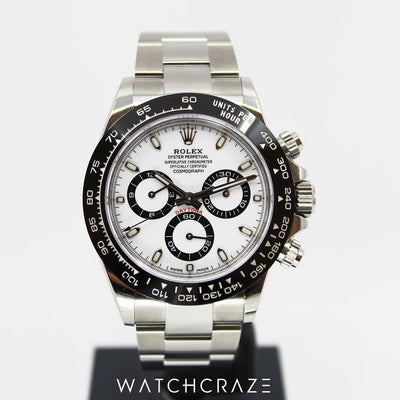 2022 ROLEX DAYTONA COSMOGRAPH "PANDA" 40MM 116500LN