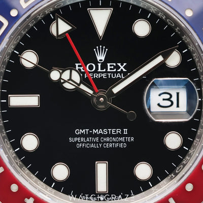 2021 ROLEX GMT MASTER II PEPSI 40MM 126710BLRO