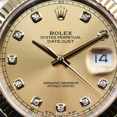 2017 ROLEX DATEJUST CHAMPAGNE DIAL 41MM 126333