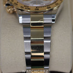 2021 ROLEX DAYTONA COSMOGRAPH TWO-TONE WHITE DIAL 40MM 116503