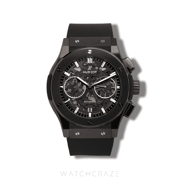 2024 HUBLOT CLASSIC FUSION AEROFUSION CHRONOGRAPH BLACK MAGIC 45MM 525
