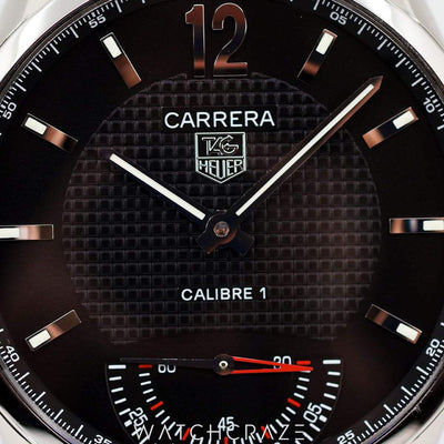 2008 TAG HEUER CARRERA BLACK DIAL 43MM WV3010