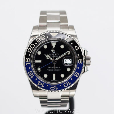 2014 ROLEX GMT-MASTER II "BATMAN" 40MM 116710BLNR