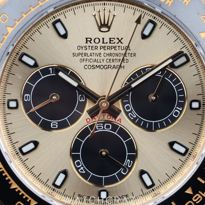 2022 ROLEX COSMOGRAPH DAYTONA CHAMPAGNE DIAL OYSTERFLEX 40MM 116518LN