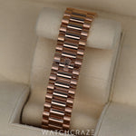 2023 ROLEX DAY-DATE ROSE GOLD OLIVE DIAL 40MM 228235