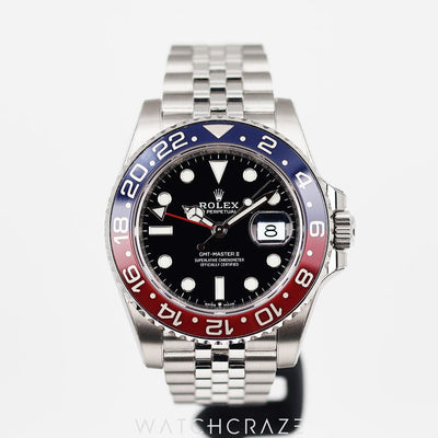 2020 ROLEX GMT MASTER II "PEPSI" 40MM 126710BLRO