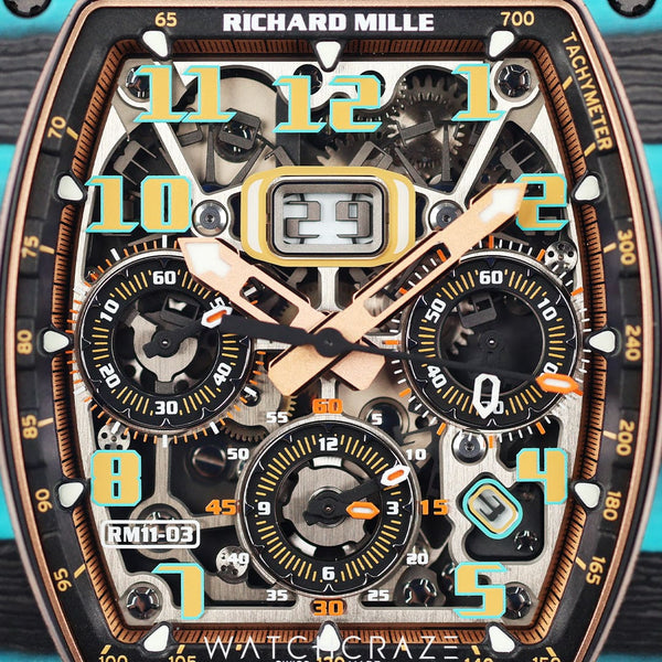 2020 RICHARD MILLE RM11-03 ULTIMATE EDITION CARBON TOURQIOUSE RM1103