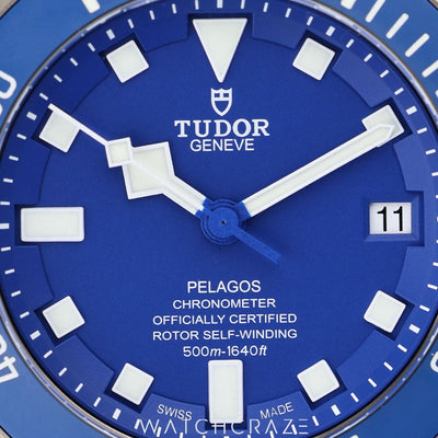2021 TUDOR PELAGOS TITANIUM BLUE DIAL 42MM 25600TB
