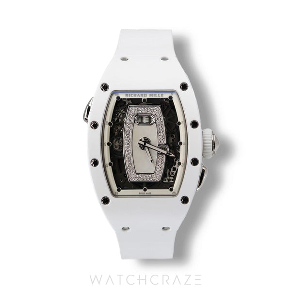 2023 RICHARD MILLE ALL WHITE CERAMIC EDITION 34.40MM RM037