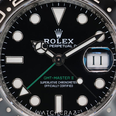 2025 ROLEX GMT MASTER II "BRUCE WAYNE" 40MM 126710GRNR