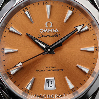 2023 OMEGA AQUA TERRA ORANGE DIAL 38MM 220.10.38.20.12.001