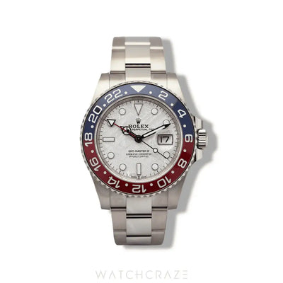2025 ROLEX GMT-MASTER II WHITE GOLD METEORITE DIAL 40MM 126719BLRO