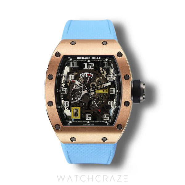 2022 RICHARD MILLE ROSE GOLD RM030 WATCCRAZE