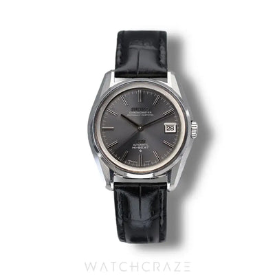 SEIKO KING HI-BEAT CHRONOMETER BLACK DIAL 36MM 4006-7012