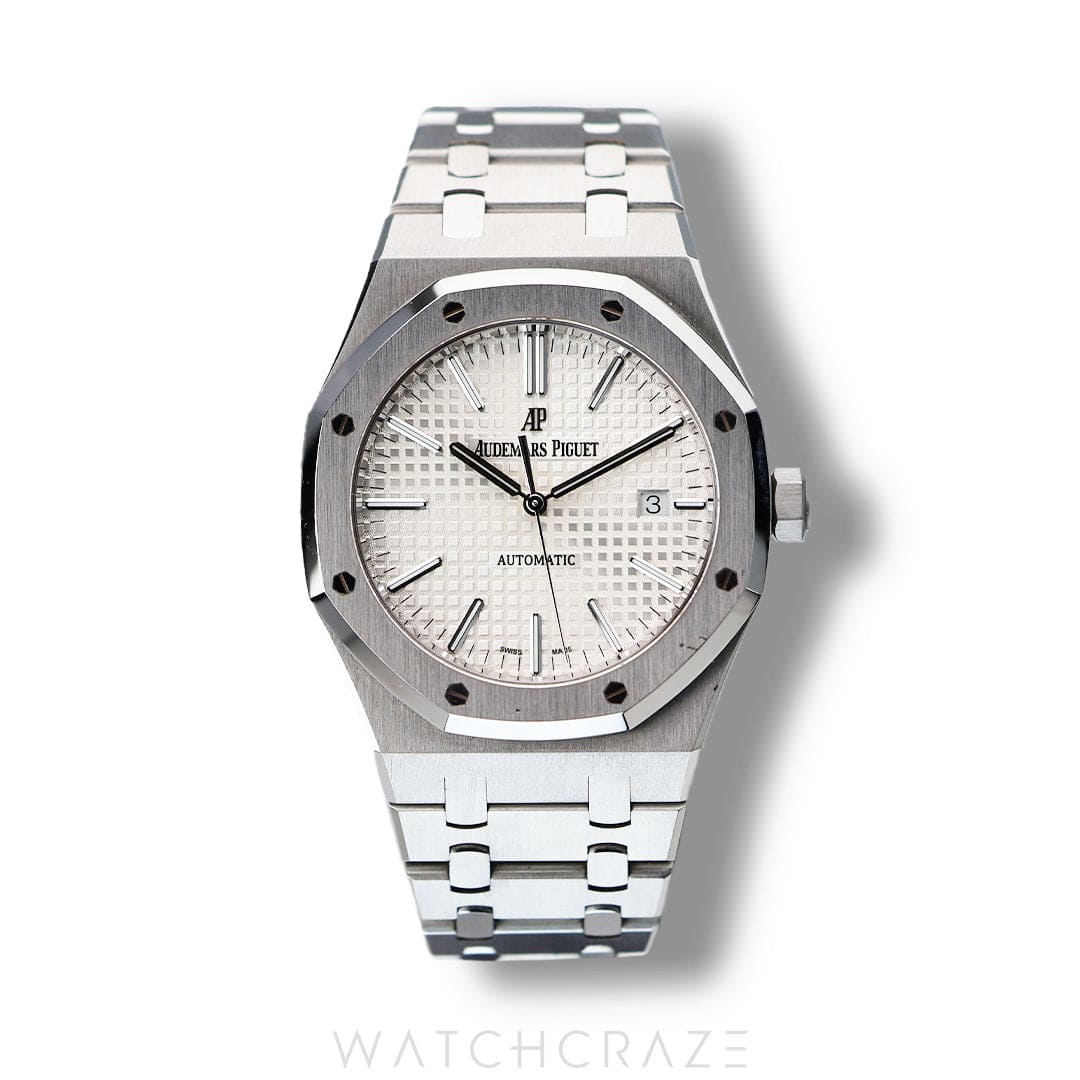 AUDEMARS PIGUET ROYAL OAK WHITE DIAL 41MM1