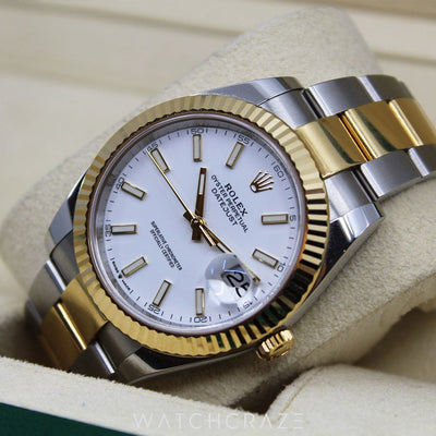 2022 ROLEX DATEJUST TWO-TONE 41MM 126333