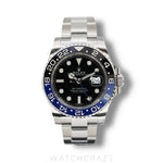 2024 ROLEX GMT-MASTER 2 ‘BATMAN’ OYSTER BRACELET 40MM 126710BLNR