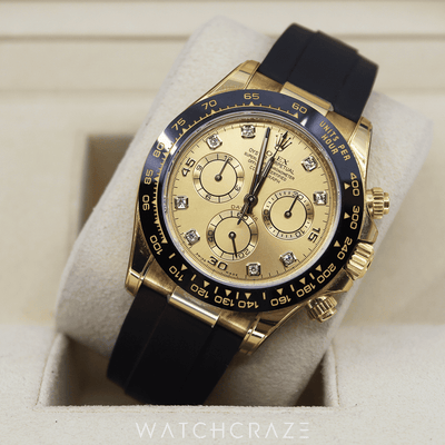 2020 ROLEX DAYTONA DIAMOND MARKERS 40 MM 116518LN