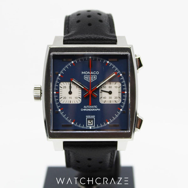 2015 TAG HEUER MONACO CALIBRE 11 39MM CAW211P.FC6356