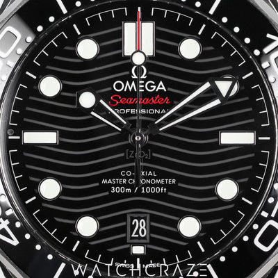 2020 OMEGA SEAMASTER 300M BLACK DIAL 42MM 210.30.42.20.01.001