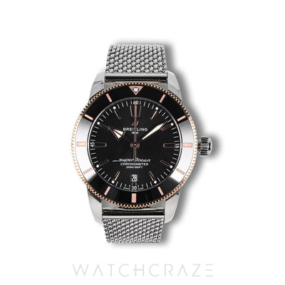 2024 BREITLING SUPEROCEAN HERITAGE B20 AUTOMATIC BLACK DIAL 44MM UB2030121B1A1
