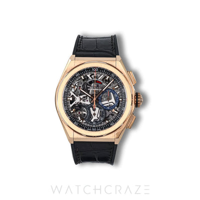 ZENITH DEFY EL PRIMERO ROSE GOLD 44MM 18.9000.9004/71.R585