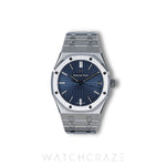 2021 AUDEMARS PIGUET ROYAL OAK SELF-WINDING BLUE DIAL 41MM 15500ST.OO.1220ST.01