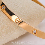 2022 CARTIER LOVE BRACELET YELLOW GOLD SIZE 20 CRB6035920