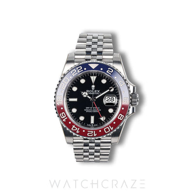 2021 ROLEX GMT MASTER II PEPSI 40MM 126710BLRO