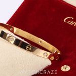 2022 CARTIER LOVE BRACELET YELLOW GOLD SIZE 20 CRB6035920