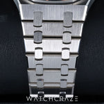 2021 AUDEMARS PIGUET ROYAL OAK SELF-WINDING BLUE DIAL 41MM 15500ST.OO.1220ST.01