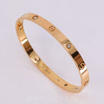 2022 CARTIER LOVE BRACELET YELLOW GOLD SIZE 20 CRB6035920