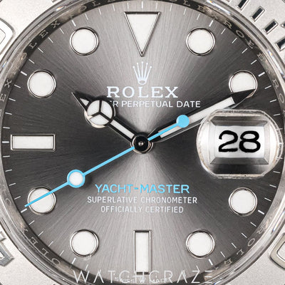 2023 ROLEX YACHTMASTER SLATE DIAL 40MM 126622