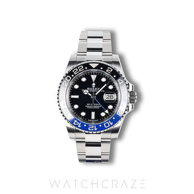 2026 ROLEX GMT MASTER II BATMAN 40MM 126710BLNR