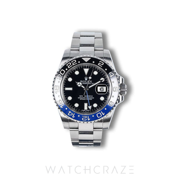 2018 ROLEX GMT-MASTER II BATMAN 40MM 116710BLNR