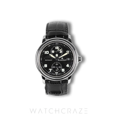 2005 BLANCPAIN LEMAN DUAL TIME 38MM 2160-M30-07-63