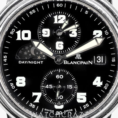 2005 BLANCPAIN LEMAN DUAL TIME 38MM 2160-M30-07-63