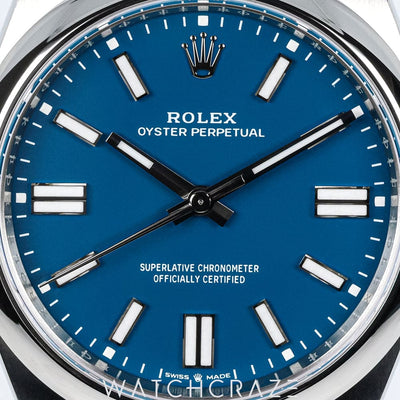 2026 ROLEX OYSTER PERPETUAL BLUE DIAL 41MM 134300