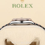 2023 ROLEX DATEJUST TWO TONE ROSE GOLD STEEL DIAMOND BEZEL 31MM 278381RBR