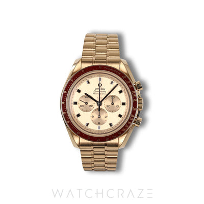 2019 OMEGA SPEEDMASTER APOLLO 11 50TH ANNIVERSARY YELLOW GOLD 42MM 310.60.42.50.99.001