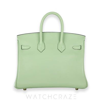 HERMES BIRKIN 25 VERT CRIQUET