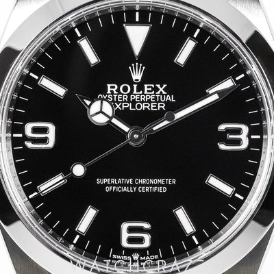 2025 ROLEX EXPLORER BLACK DIAL 40MM 224270