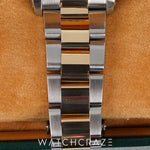 ROLEX SUBMARINER TWO TONE YELLOW GOLD AND STEEL BLUE DIAL