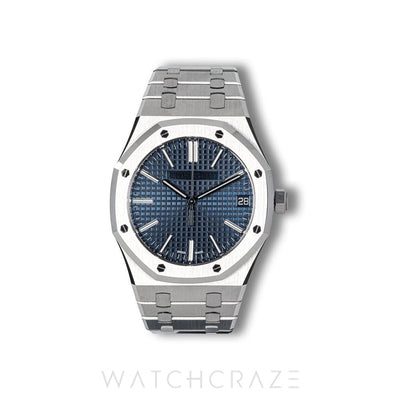 2022 AUDEMARS PIGUET ROYAL OAK 50TH ANNIVERSARY EDITION BLUE DIAL 41MM 15510ST.OO.1320ST.01