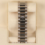 2022 ROLEX DAY-DATE WHITE GOLD BLUE DIAL DIAMOND MARKERS 36MM 128239 DAYDATE