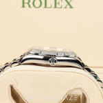 2022 ROLEX DAY-DATE WHITE GOLD BLUE DIAL DIAMOND MARKERS 36MM 128239 DAYDATE