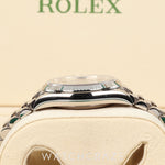 2022 ROLEX DAY-DATE WHITE GOLD BLUE DIAL DIAMOND MARKERS 36MM 128239 DAYDATE