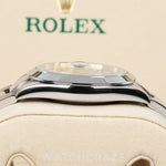 2021 ROLEX DATEJUST SMOOTH OYSTER ROMAN BLUE DIAL 41MM 126300